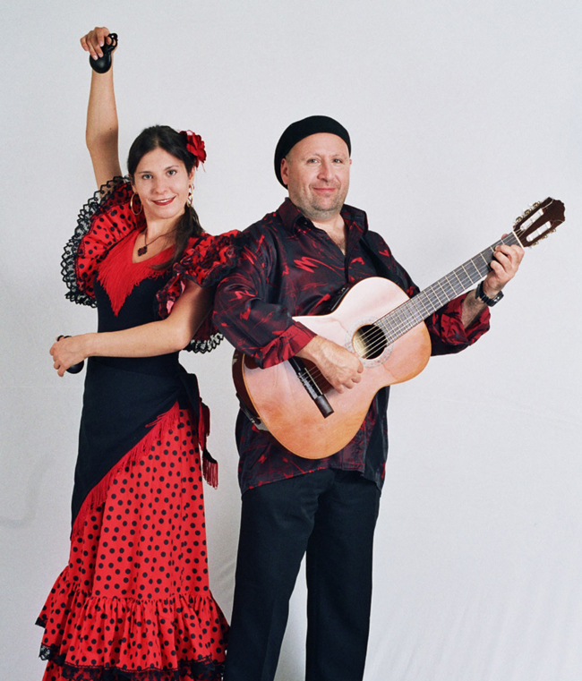 Flamenco gitarist 